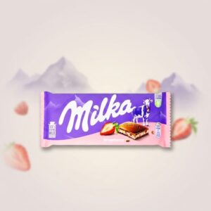Bulk-Solid-for-Chocolate-Bars-with-Biscuit-and-Nut-for-Global-Distribution-to-Wholesalers-Importers-Retail-Markets.jpeg Milka Strawberry (Erdbeer) Alpine milk chocolate bar