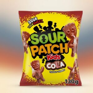 Saur-Patch-Kidsy-Soft-Chewy-Sour-Gummy-Candy-Wholesale-Bulk-Sweet-and-Tangy-Fruit-Snack-Export-Factory-Supplier-2.jpeg Sour Patch Kids Cola Flavour